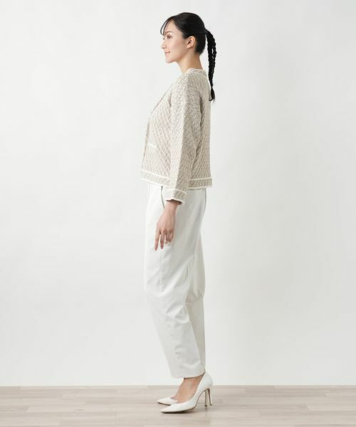 Leilian PLUS HOUSE / レリアンプラスハウス テーラードジャケット | ノーカラージャケット | 詳細2