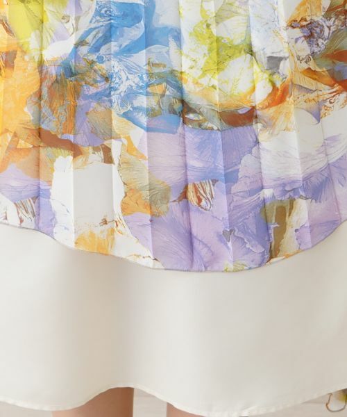 Leilian PLUS HOUSE / レリアンプラスハウス ドレス | フラワー柄フレアワンピース【プラス企画】 | 詳細13