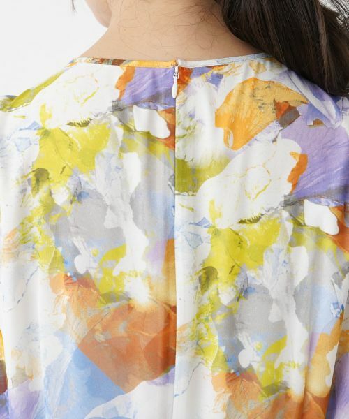 Leilian PLUS HOUSE / レリアンプラスハウス ドレス | フラワー柄フレアワンピース【プラス企画】 | 詳細9