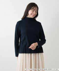 Leilian PLUS HOUSE / レリアンプラスハウス カットソー | 【店舗人気】ハイネックカットソー