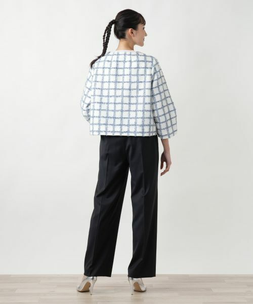 Leilian PLUS HOUSE / レリアンプラスハウス テーラードジャケット | 【店舗人気】ノーカラージャケット | 詳細3