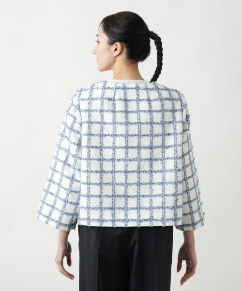 Leilian PLUS HOUSE / レリアンプラスハウス テーラードジャケット | 【店舗人気】ノーカラージャケット | 詳細6