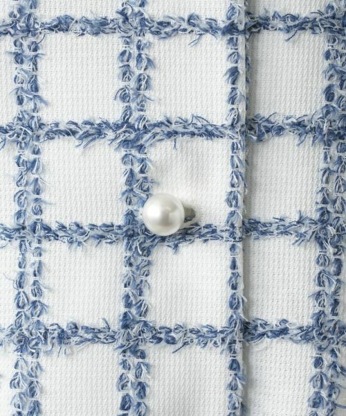 Leilian PLUS HOUSE / レリアンプラスハウス テーラードジャケット | ツイードベスト | 詳細11