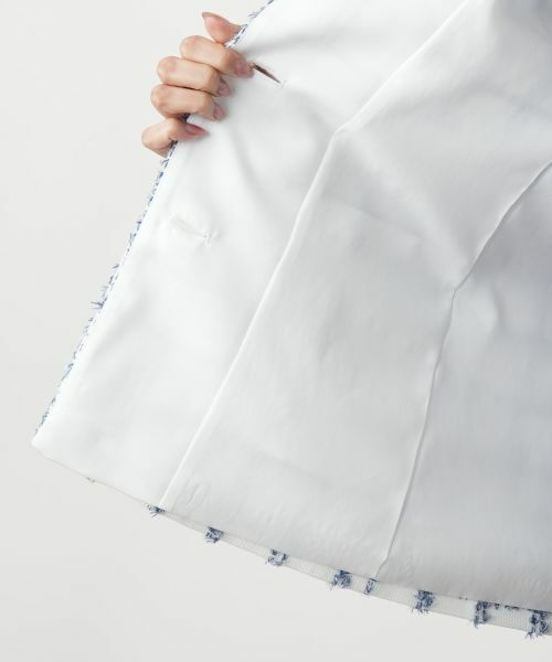 Leilian PLUS HOUSE / レリアンプラスハウス テーラードジャケット | ツイードベスト | 詳細12