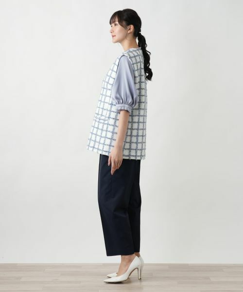 Leilian PLUS HOUSE / レリアンプラスハウス テーラードジャケット | ツイードベスト | 詳細2