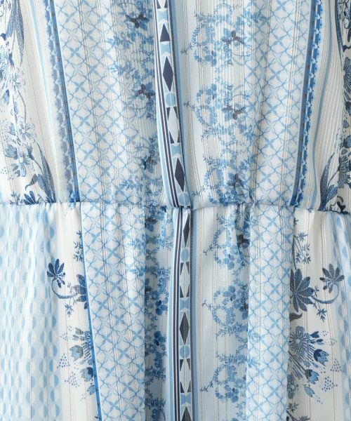 Leilian PLUS HOUSE / レリアンプラスハウス ドレス | 【店舗人気】プリントフレアワンピース【BOURGE】 | 詳細13