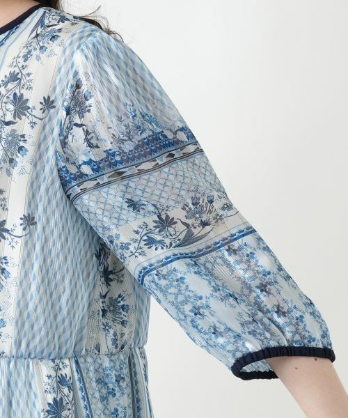 Leilian PLUS HOUSE / レリアンプラスハウス ドレス | 【店舗人気】プリントフレアワンピース【BOURGE】 | 詳細9