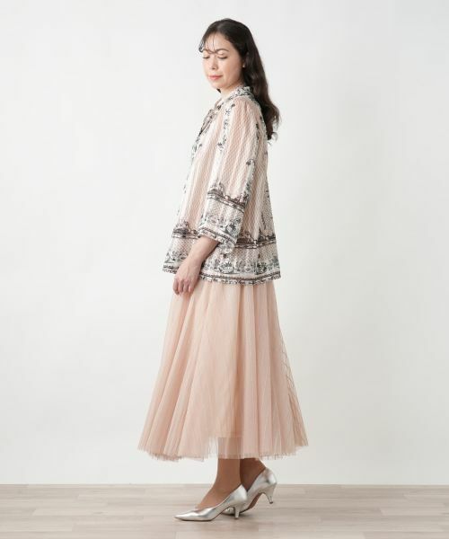 Leilian PLUS HOUSE / レリアンプラスハウス シャツ・ブラウス | 【店舗人気】プリントボウタイブラウス【BOURGE】 | 詳細16