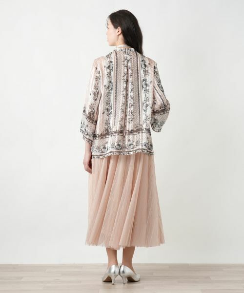 Leilian PLUS HOUSE / レリアンプラスハウス シャツ・ブラウス | 【店舗人気】プリントボウタイブラウス【BOURGE】 | 詳細17