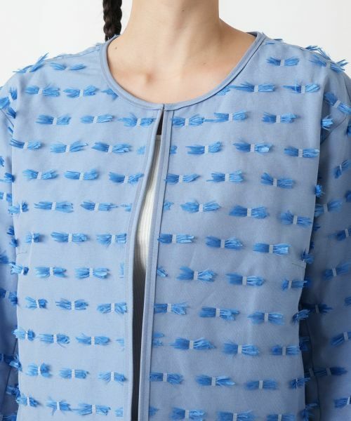 Leilian PLUS HOUSE / レリアンプラスハウス テーラードジャケット | 【店舗人気】ノーカラージャケット | 詳細10