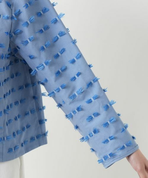 Leilian PLUS HOUSE / レリアンプラスハウス テーラードジャケット | 【店舗人気】ノーカラージャケット | 詳細12