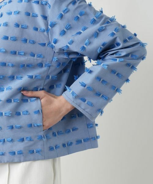 Leilian PLUS HOUSE / レリアンプラスハウス テーラードジャケット | 【店舗人気】ノーカラージャケット | 詳細13