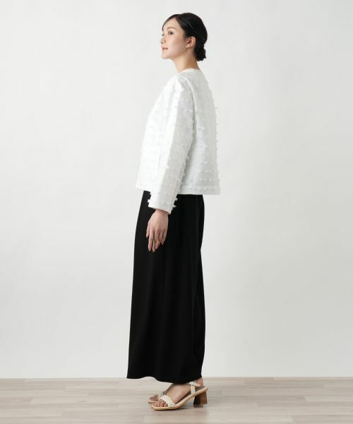 Leilian PLUS HOUSE / レリアンプラスハウス テーラードジャケット | 【店舗人気】ノーカラージャケット | 詳細2