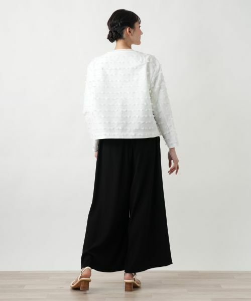 Leilian PLUS HOUSE / レリアンプラスハウス テーラードジャケット | 【店舗人気】ノーカラージャケット | 詳細3