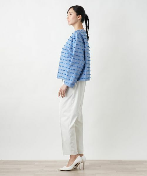 Leilian PLUS HOUSE / レリアンプラスハウス テーラードジャケット | 【店舗人気】ノーカラージャケット | 詳細5