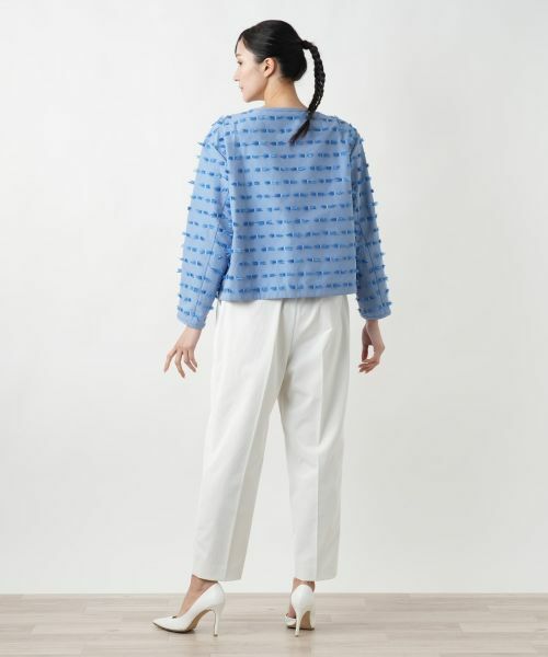 Leilian PLUS HOUSE / レリアンプラスハウス テーラードジャケット | 【店舗人気】ノーカラージャケット | 詳細6