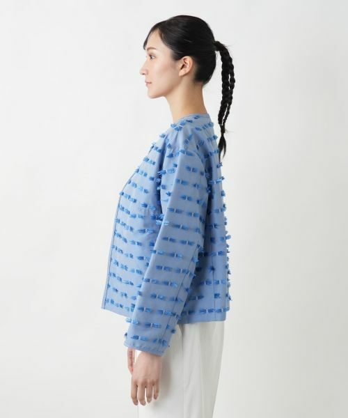 Leilian PLUS HOUSE / レリアンプラスハウス テーラードジャケット | 【店舗人気】ノーカラージャケット | 詳細8