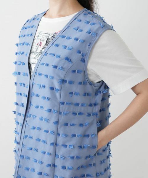 Leilian PLUS HOUSE / レリアンプラスハウス テーラードジャケット | Vネックベスト | 詳細12