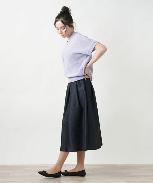 Leilian PLUS HOUSE / レリアンプラスハウス ミニ・ひざ丈スカート | 【店舗人気】フレアスカート【BOURGE】 | 詳細5