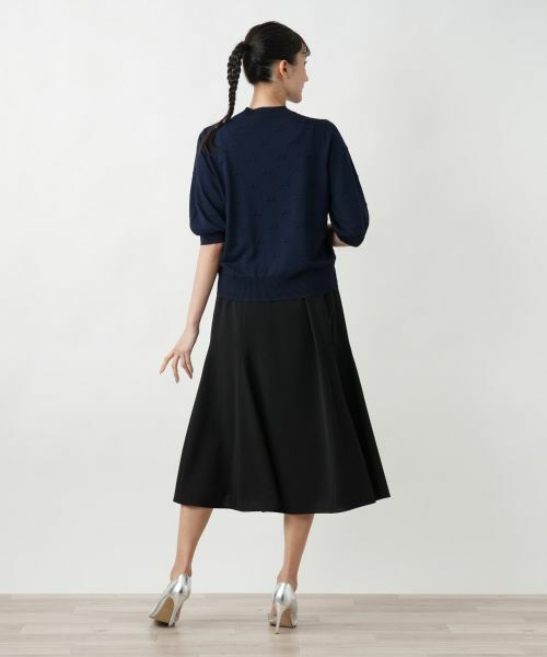 Leilian PLUS HOUSE / レリアンプラスハウス ニット・セーター | 【店舗人気】リボンモチーフニットトップス | 詳細3