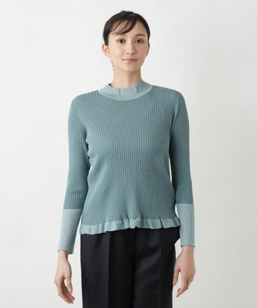 Leilian PLUS HOUSE / レリアンプラスハウス ニット・セーター | 【店舗人気】ストレッチリブインナー | 詳細10