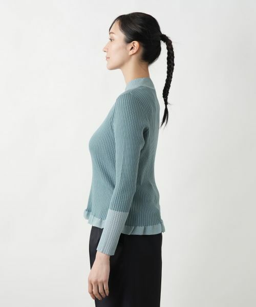 Leilian PLUS HOUSE / レリアンプラスハウス ニット・セーター | 【店舗人気】ストレッチリブインナー | 詳細11
