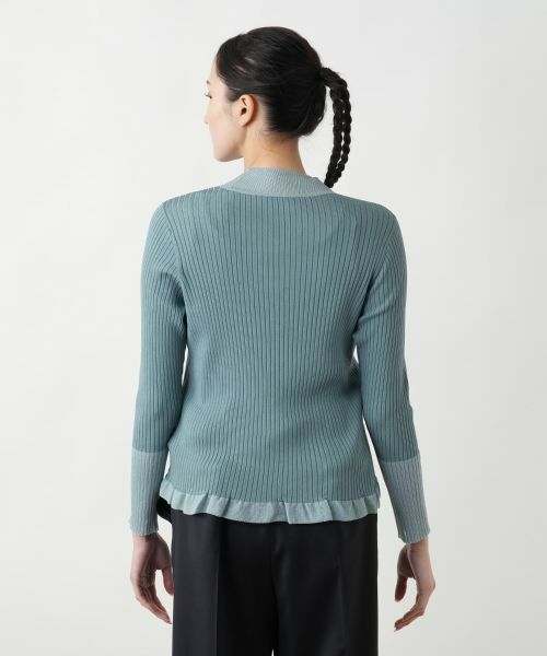 Leilian PLUS HOUSE / レリアンプラスハウス ニット・セーター | 【店舗人気】ストレッチリブインナー | 詳細12