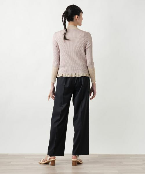 Leilian PLUS HOUSE / レリアンプラスハウス ニット・セーター | 【店舗人気】ストレッチリブインナー | 詳細6