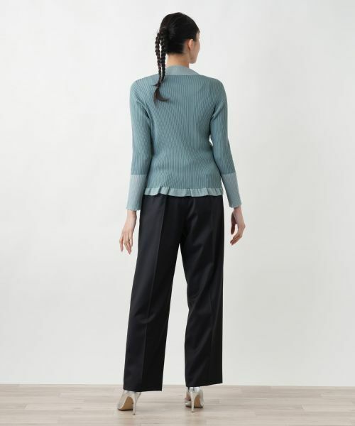 Leilian PLUS HOUSE / レリアンプラスハウス ニット・セーター | 【店舗人気】ストレッチリブインナー | 詳細9