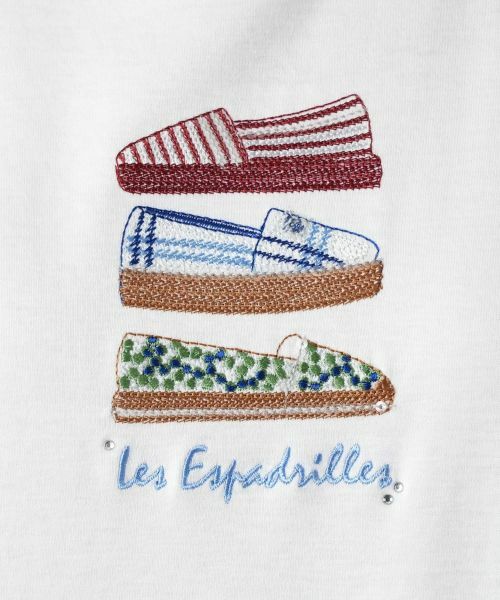 Leilian PLUS HOUSE / レリアンプラスハウス カットソー | 【店舗人気】刺繍クルーネックTシャツ | 詳細14