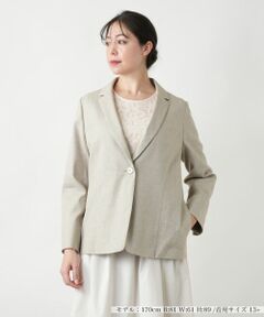 ◎◇ フォーティーンスアディクション リネン/麻 テーラードジャケット ◎◇ フォーティーンスアディクション リネン/麻 テーラード