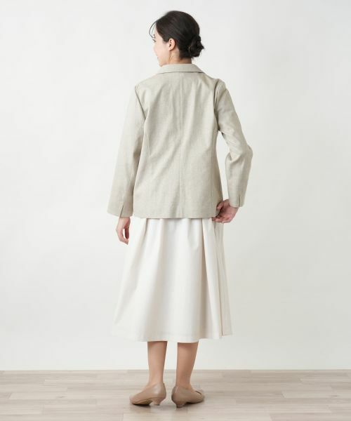 Leilian PLUS HOUSE / レリアンプラスハウス テーラードジャケット | 【店舗人気】ストレッチテーラードジャケット【REGGIANI】 | 詳細3