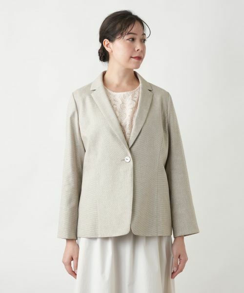 Leilian PLUS HOUSE / レリアンプラスハウス テーラードジャケット | 【店舗人気】ストレッチテーラードジャケット【REGGIANI】 | 詳細4