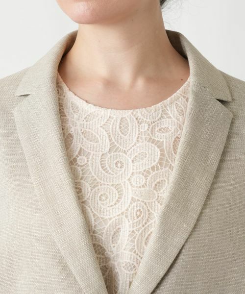 Leilian PLUS HOUSE / レリアンプラスハウス テーラードジャケット | 【店舗人気】ストレッチテーラードジャケット【REGGIANI】 | 詳細7