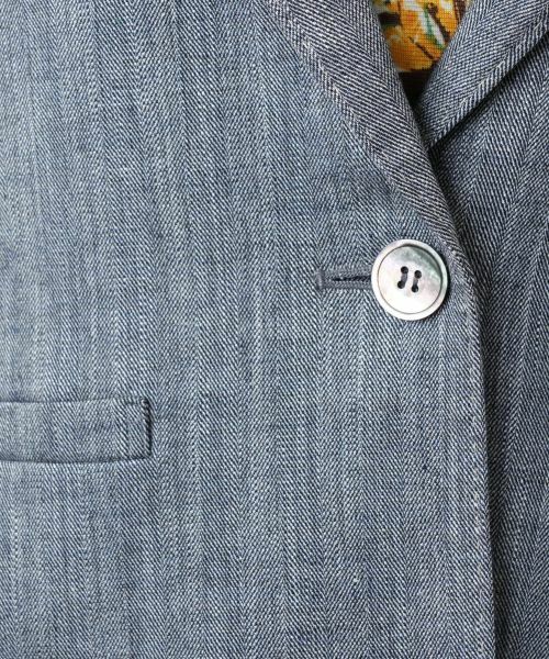 Leilian PLUS HOUSE / レリアンプラスハウス テーラードジャケット | ヘリンボーンジャケット【TEXMODA】 | 詳細13