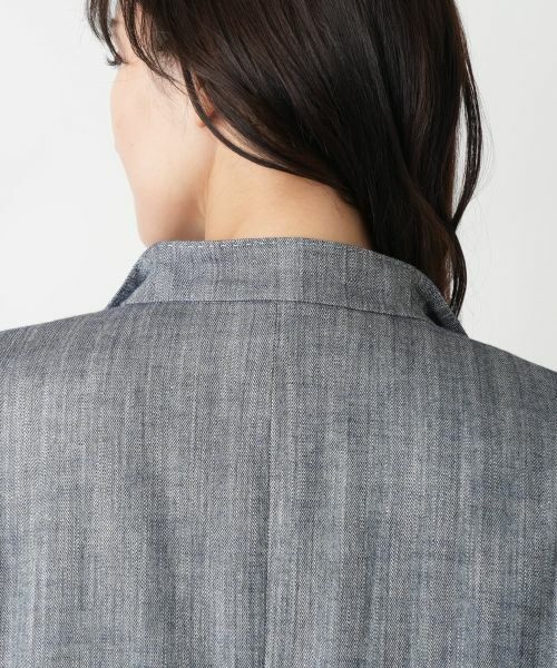 Leilian PLUS HOUSE / レリアンプラスハウス テーラードジャケット | ヘリンボーンジャケット【TEXMODA】 | 詳細8