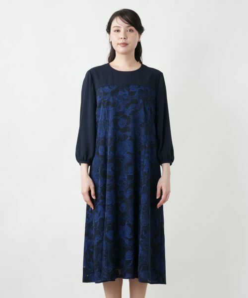 Leilian PLUS HOUSE / レリアンプラスハウス ドレス | 【店舗人気】切替フレアワンピース | 詳細4