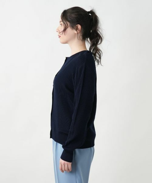 Leilian PLUS HOUSE / レリアンプラスハウス カーディガン・ボレロ | 【店舗人気】フラワーモチーフカーディガン【CORSINI & PROTI】 | 詳細11