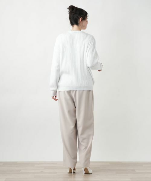 Leilian PLUS HOUSE / レリアンプラスハウス カーディガン・ボレロ | 【店舗人気】フラワーモチーフカーディガン【CORSINI & PROTI】 | 詳細3