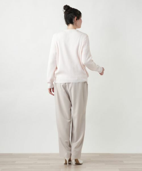 Leilian PLUS HOUSE / レリアンプラスハウス カーディガン・ボレロ | 【店舗人気】フラワーモチーフカーディガン【CORSINI & PROTI】 | 詳細6