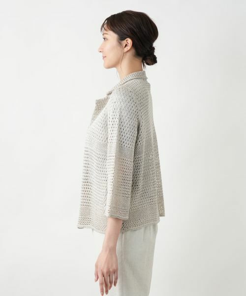 Leilian PLUS HOUSE / レリアンプラスハウス カーディガン・ボレロ | 【店舗人気】ラメニットカーディガン【CINZIA CALDI】 | 詳細11