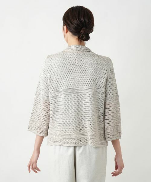 Leilian PLUS HOUSE / レリアンプラスハウス カーディガン・ボレロ | 【店舗人気】ラメニットカーディガン【CINZIA CALDI】 | 詳細12