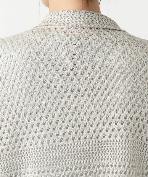 Leilian PLUS HOUSE / レリアンプラスハウス カーディガン・ボレロ | 【店舗人気】ラメニットカーディガン【CINZIA CALDI】 | 詳細14