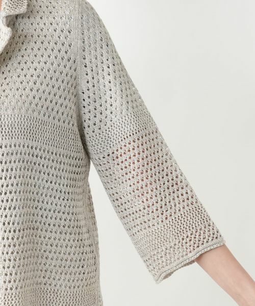 Leilian PLUS HOUSE / レリアンプラスハウス カーディガン・ボレロ | 【店舗人気】ラメニットカーディガン【CINZIA CALDI】 | 詳細15