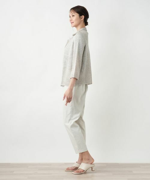 Leilian PLUS HOUSE / レリアンプラスハウス カーディガン・ボレロ | 【店舗人気】ラメニットカーディガン【CINZIA CALDI】 | 詳細8