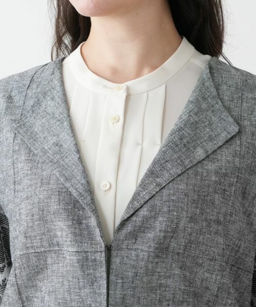 Leilian PLUS HOUSE / レリアンプラスハウス テーラードジャケット | 【店舗人気】ショートジャケット【CINZIA CALDI】 | 詳細10