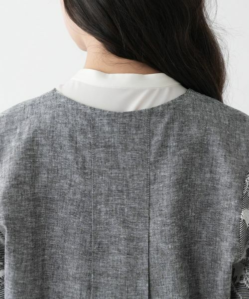 Leilian PLUS HOUSE / レリアンプラスハウス テーラードジャケット | 【店舗人気】ショートジャケット【CINZIA CALDI】 | 詳細11