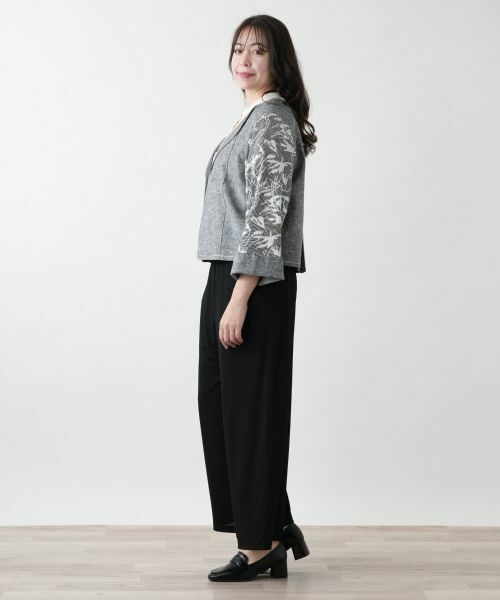 Leilian PLUS HOUSE / レリアンプラスハウス テーラードジャケット | 【店舗人気】ショートジャケット【CINZIA CALDI】 | 詳細5