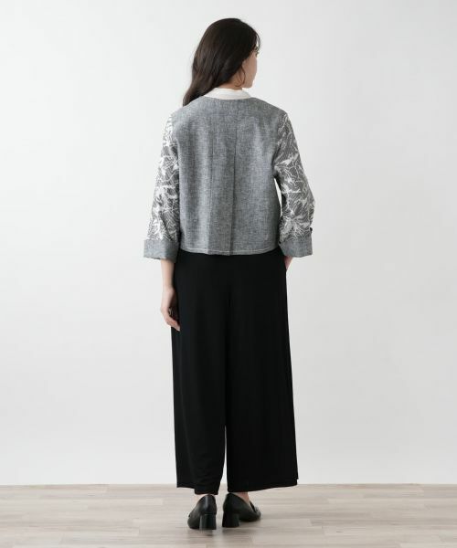 Leilian PLUS HOUSE / レリアンプラスハウス テーラードジャケット | 【店舗人気】ショートジャケット【CINZIA CALDI】 | 詳細6