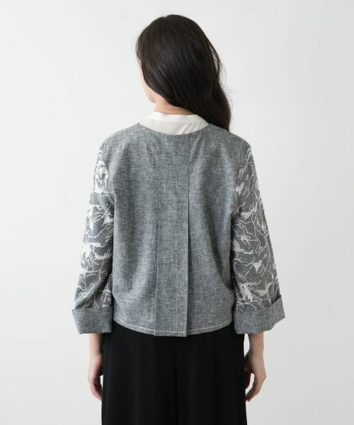 Leilian PLUS HOUSE / レリアンプラスハウス テーラードジャケット | 【店舗人気】ショートジャケット【CINZIA CALDI】 | 詳細9